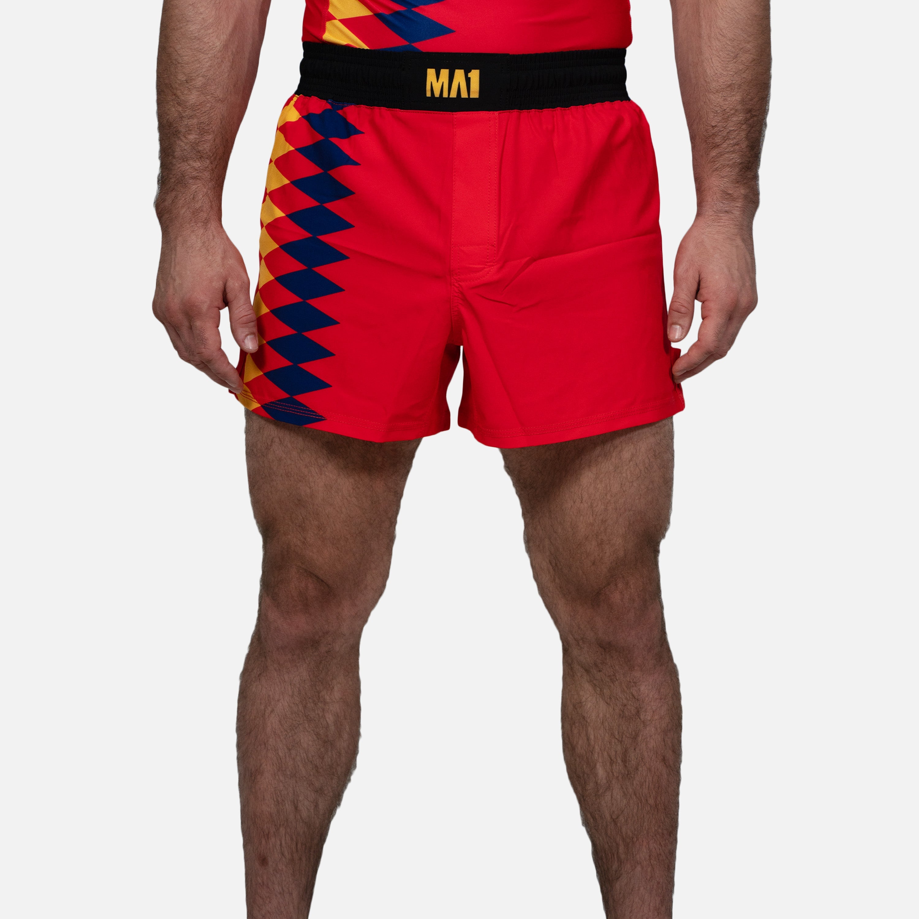 MA1 El Segundo Spain High Cut MMA Shorts