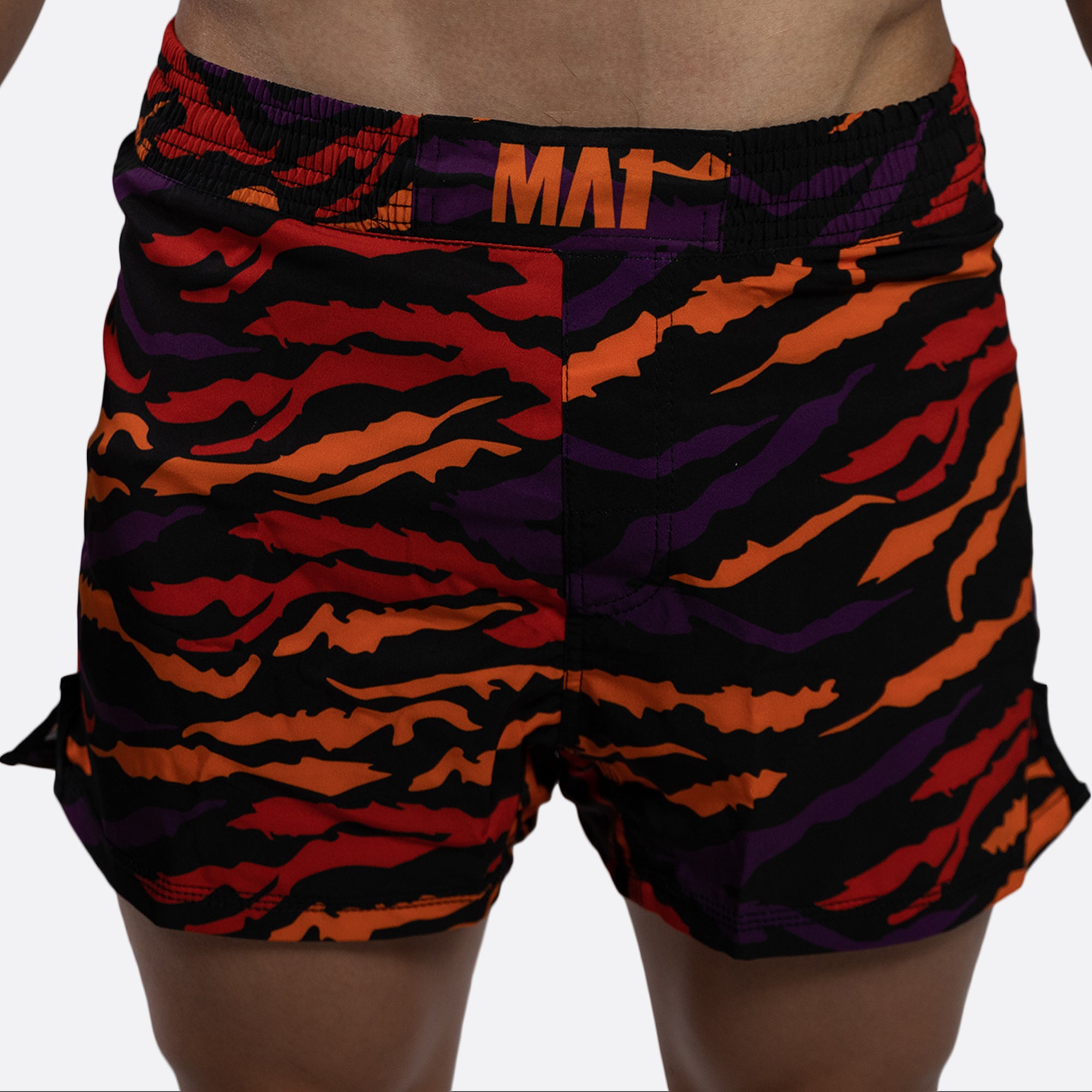 MA1 Tiger Stripe High Cut MMA Shorts