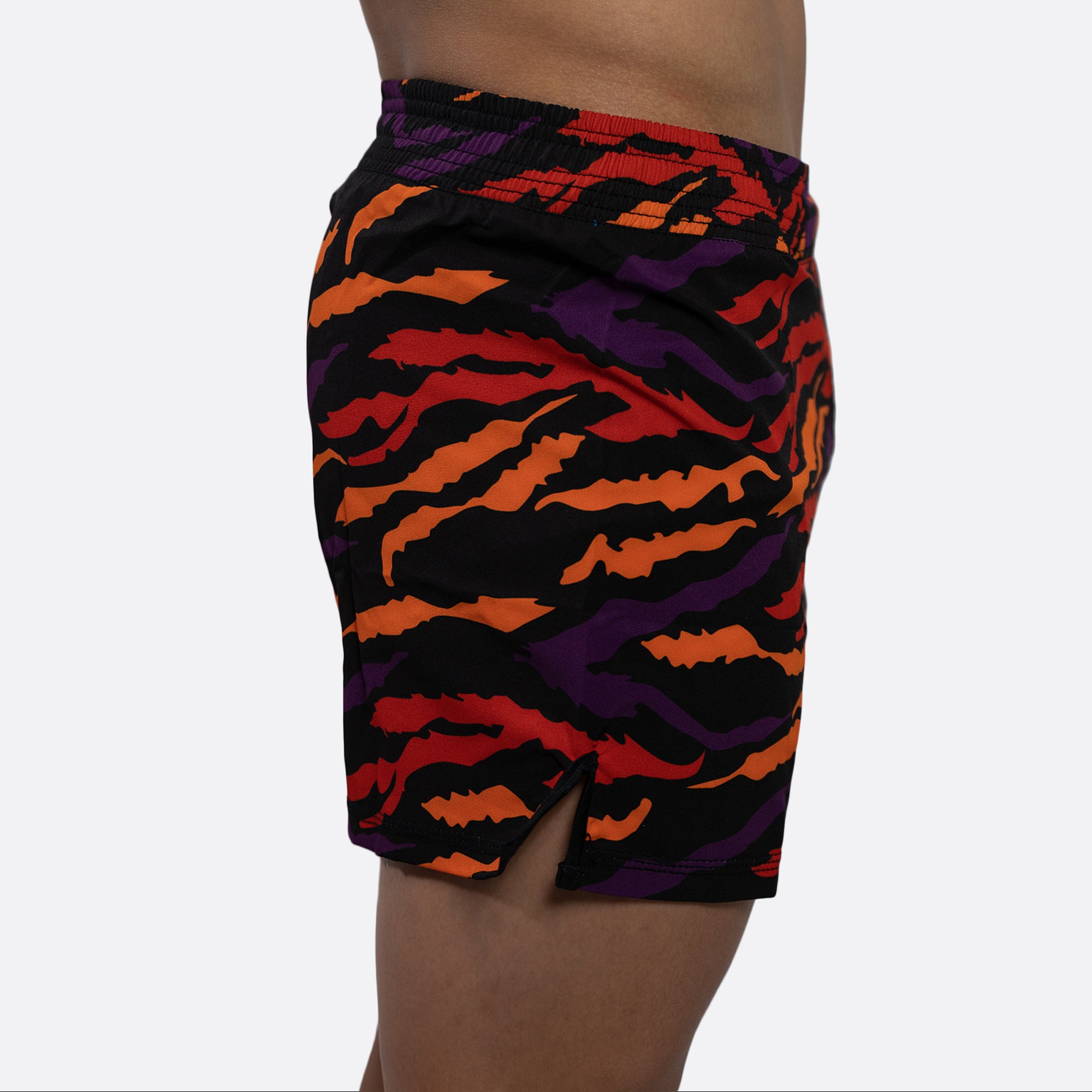 MA1 Tiger Stripe High Cut MMA Shorts