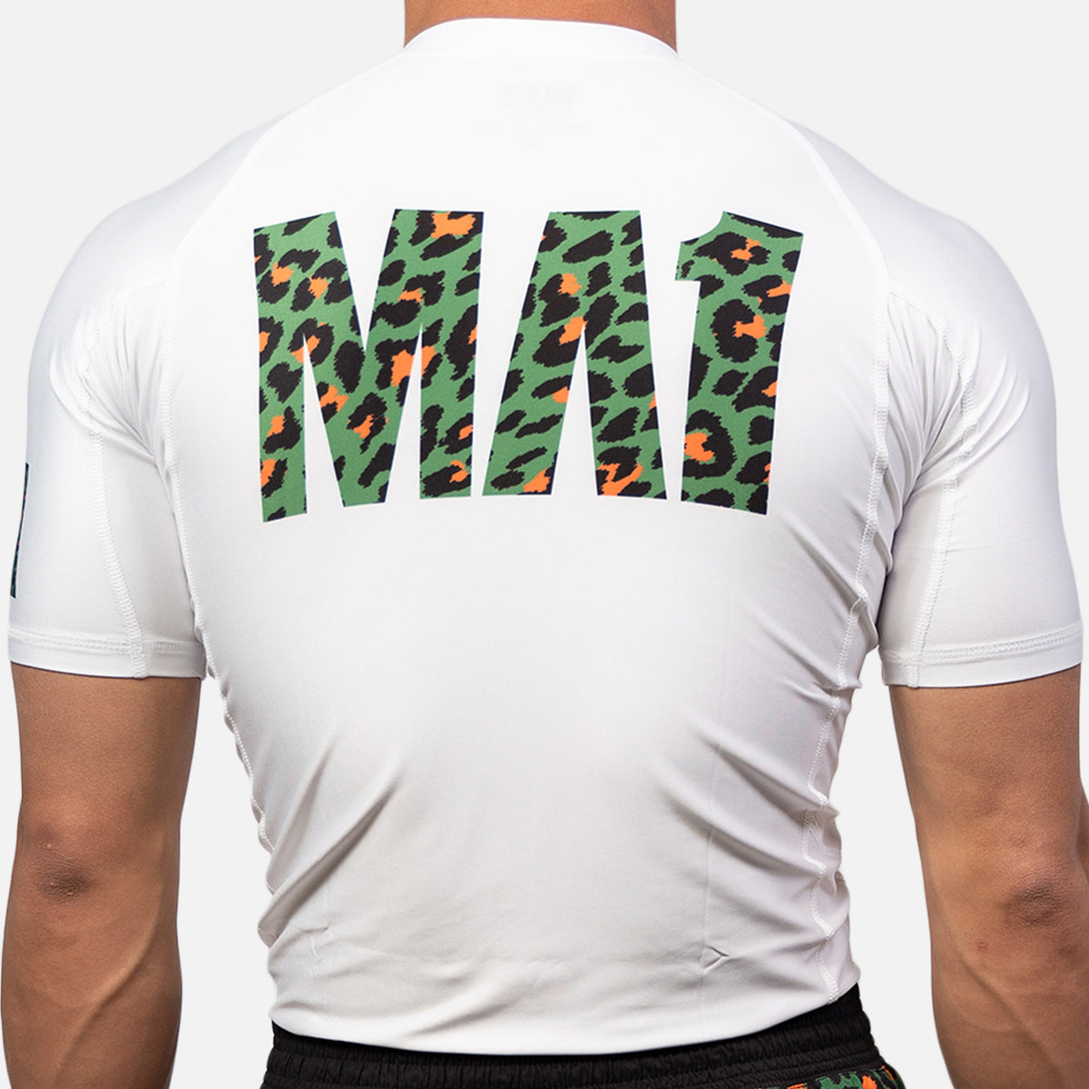 MA1 Craig Jones Tropic Leopard Logo Short Sleeve Rash Guard - product photo 4