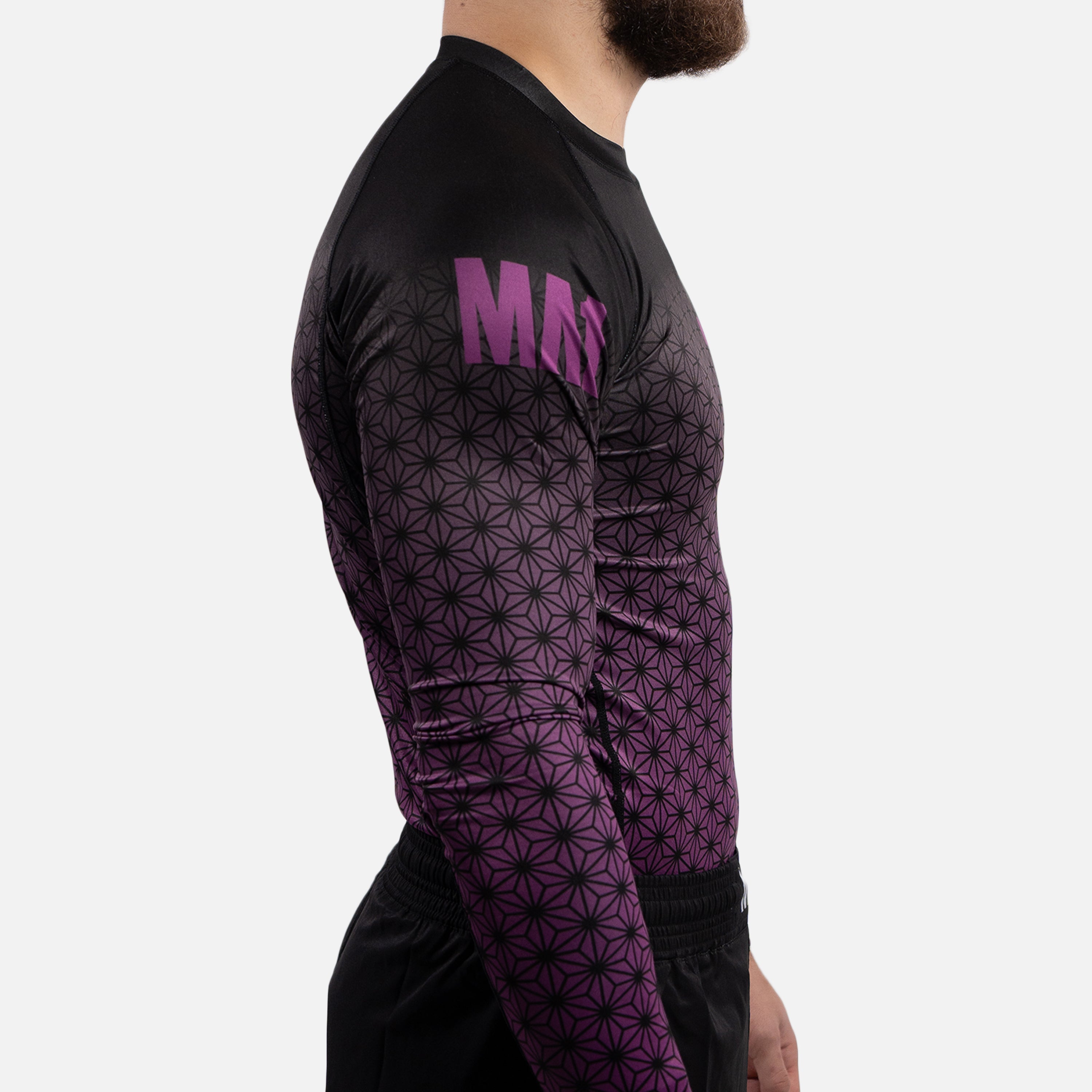 MA1 Long Sleeve Rash Guard - Wagara Purple