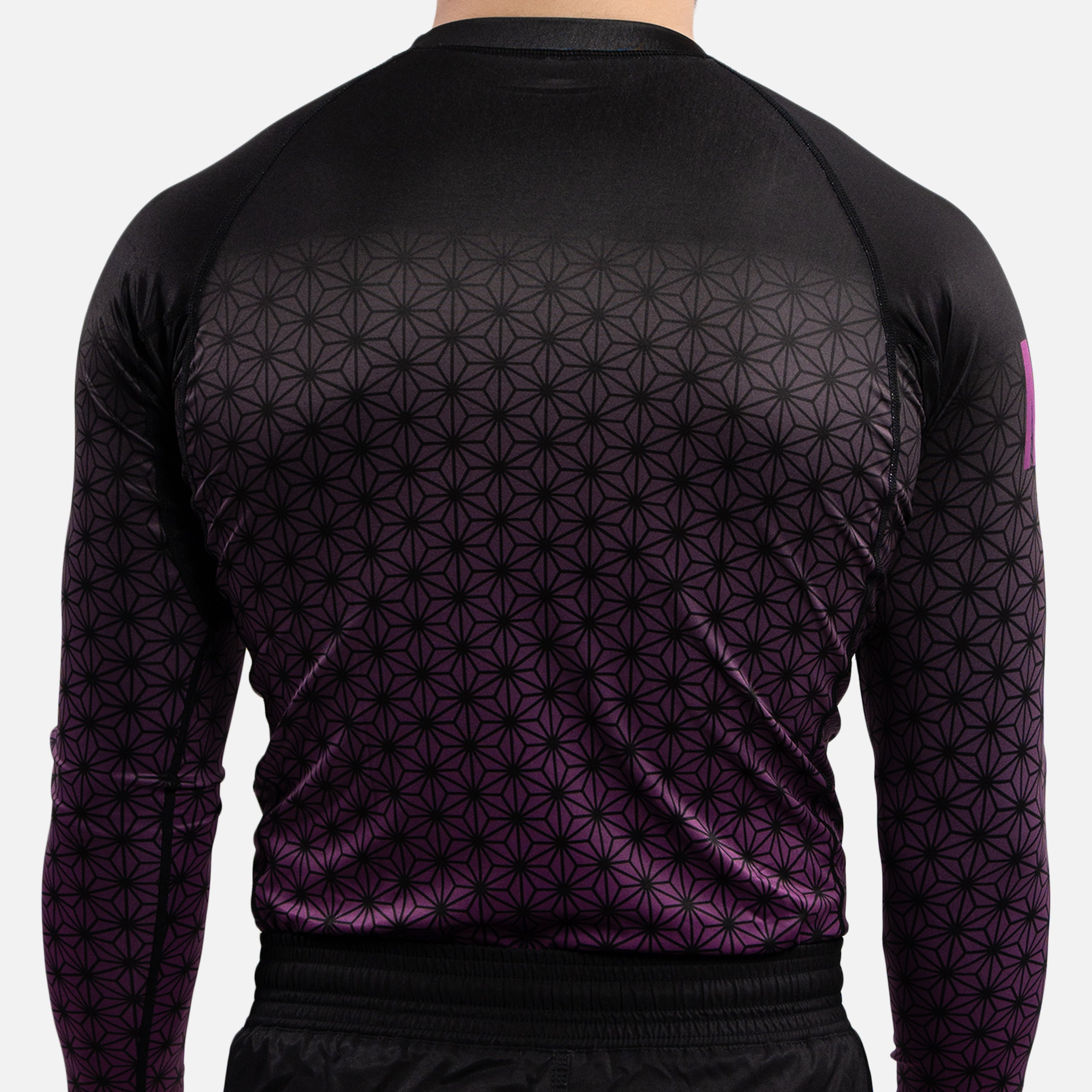 MA1 Long Sleeve Rash Guard - Wagara Purple