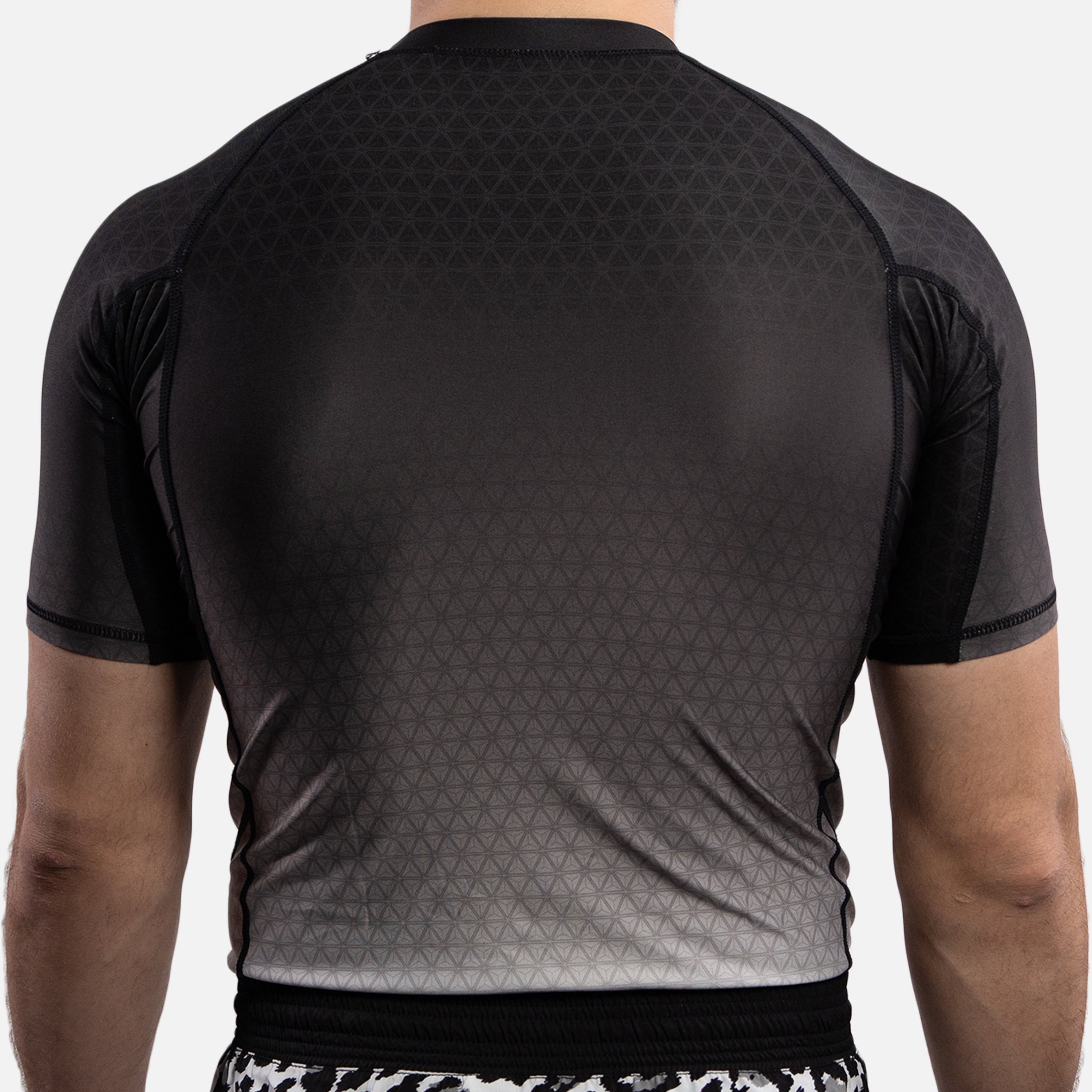 MA1 Short Sleeve Rash Guard - Wagara White