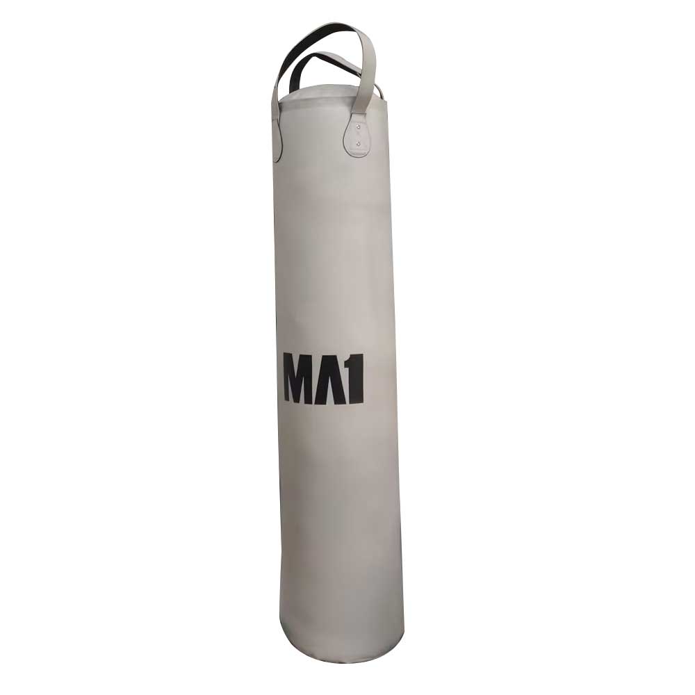 MA1 Elite Classic 6ft Thai Boxing Bag Filled - White - product photo 3