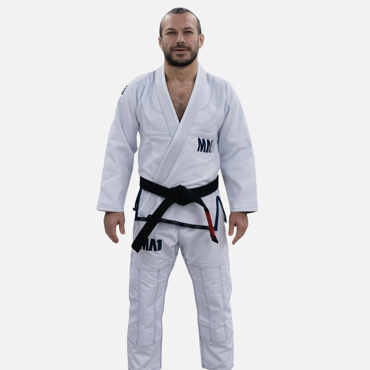 MA1 Premium Comp Gi - White, Navy & Grey - Kimono
