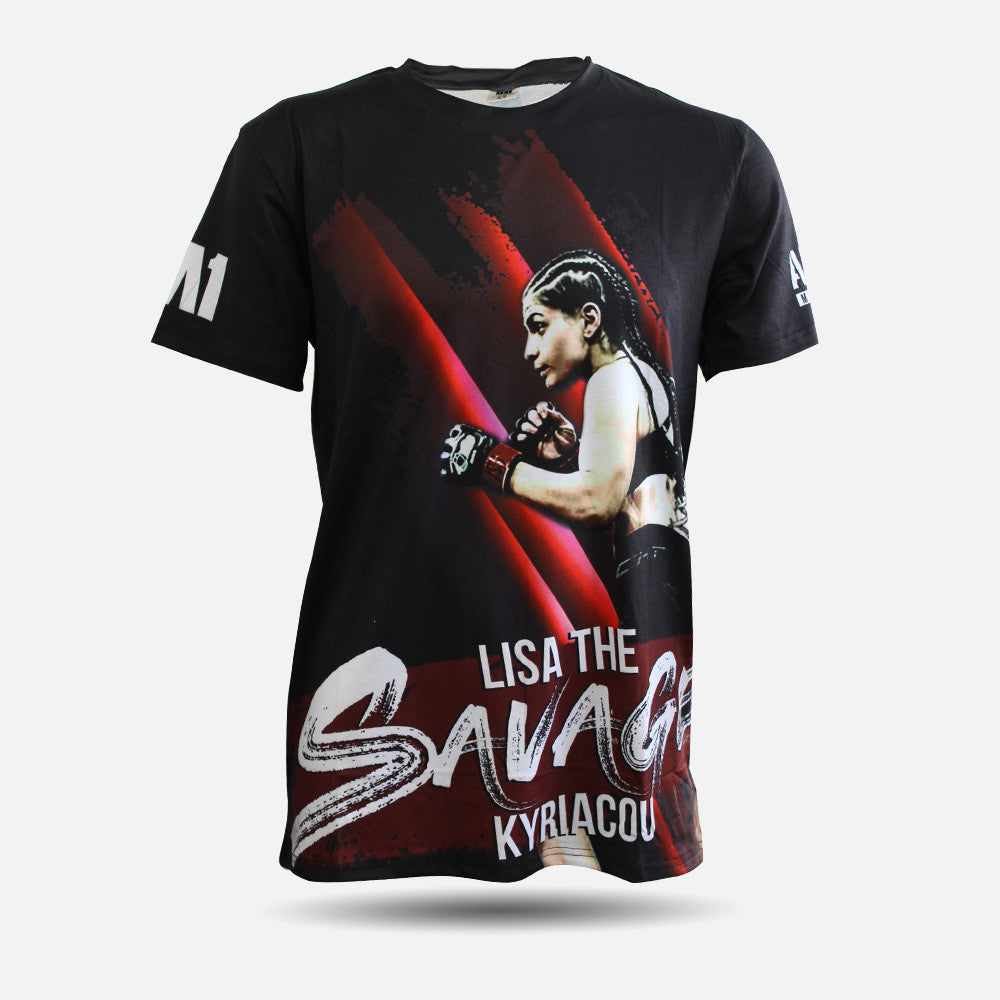 MA1 Athlete Lisa "the Savage"  Kyriacou Tee