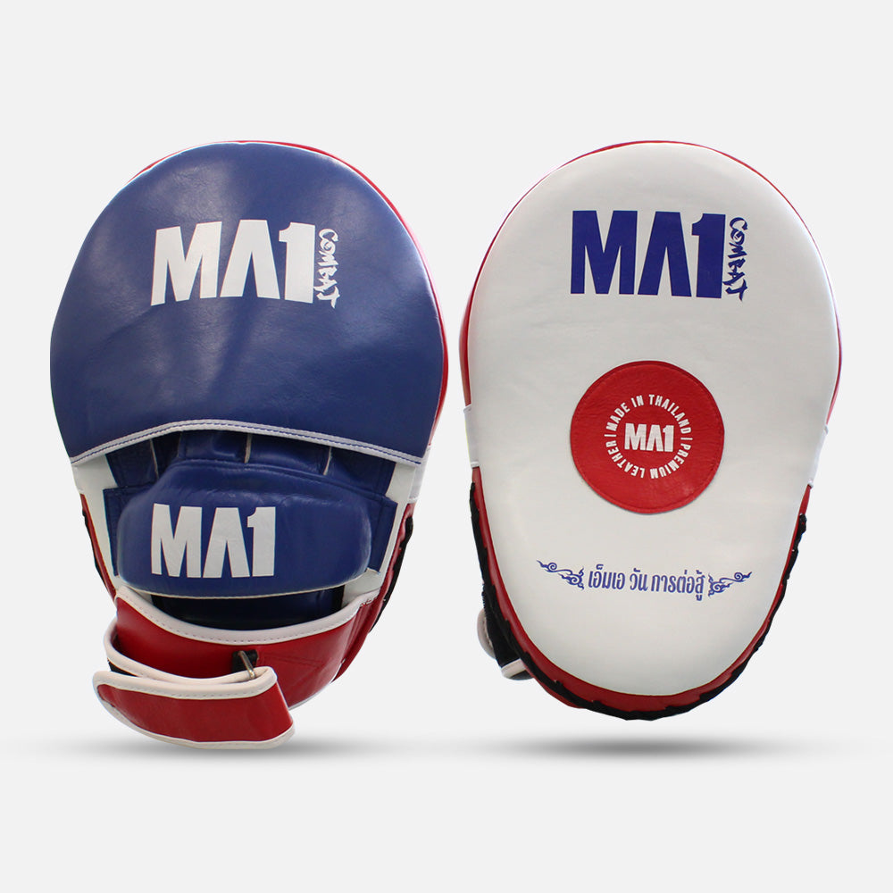 MA1 Thai Made Tri-Coloured Leather Oversized Focus Pads