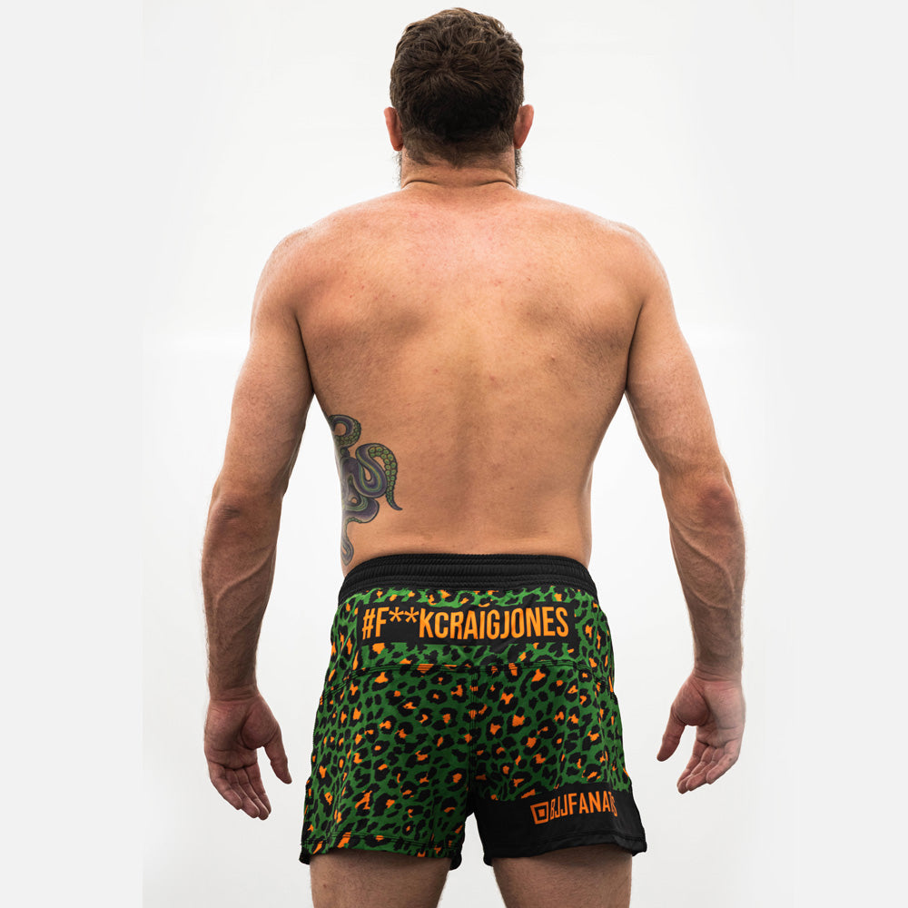 MA1 Craig Jones Tropics Leopard High Cut MMA Shorts