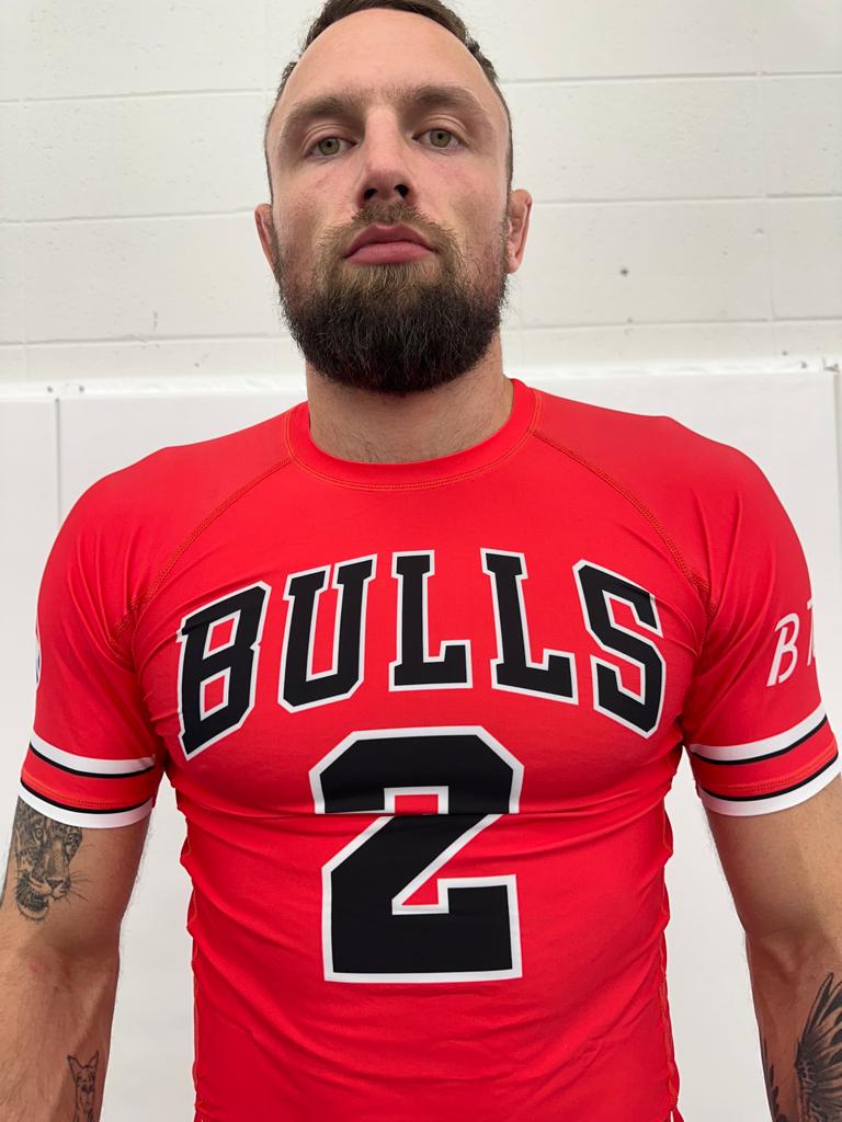 B-Team Bulls Short Sleeve Rashguard