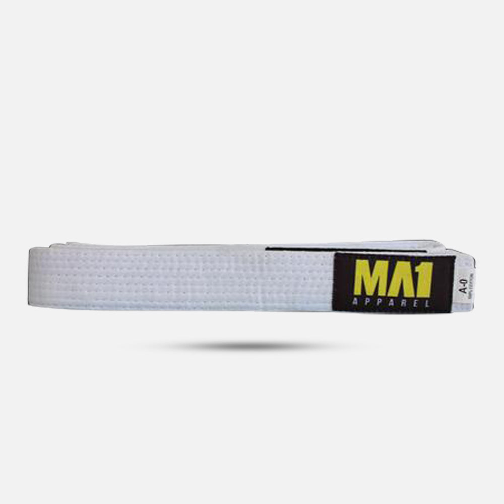 MA1 BJJ Gi Belt - White