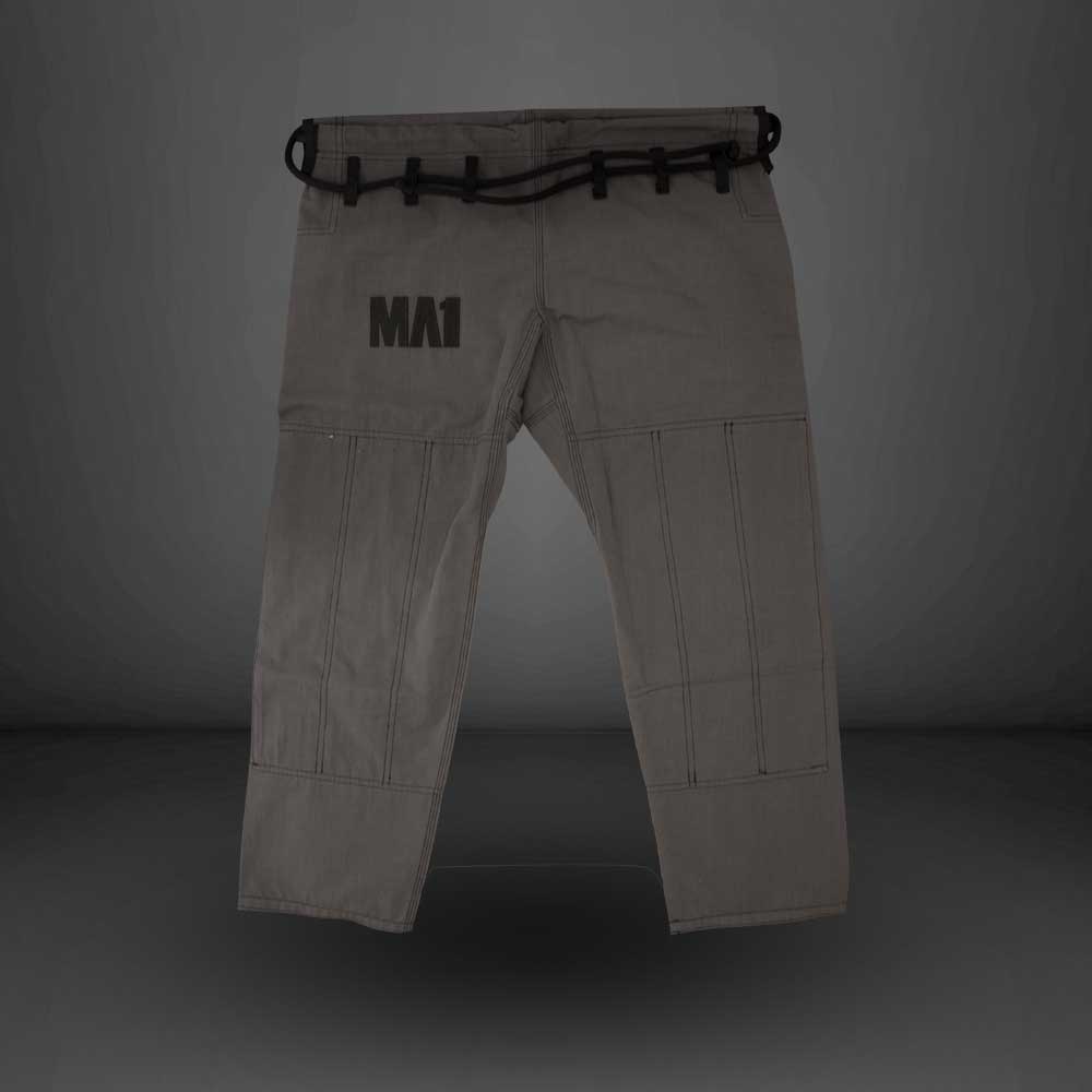 MA1 Premium Comp Gi Pants - Grey, Black & White