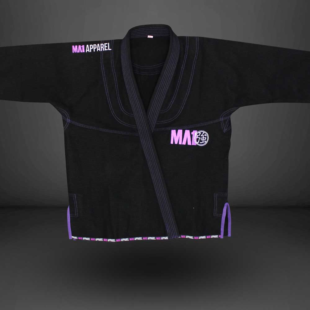 MA1 Premium Comp Gi - Black, Purple & White